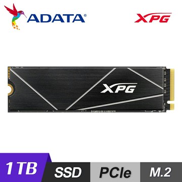 【ADATA 威剛】XPG S70 1TB Gen4x4 PCIe SSD 固態硬碟【三井3C】
