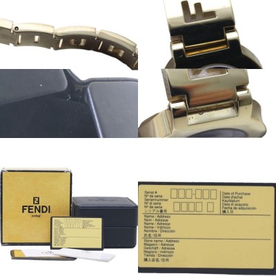 FENDI フェンディ ステラ LIMITED 3060L 限定モデル GP(ゴールドメッキ） レディース/130135【中古】【腕時計】 |  LINEブランドカタログ