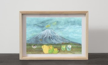 A4 放風箏的長尾小鸚鵡 虎皮鸚鵡 麻雀雀野生鳥類