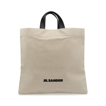 Jil Sander - Beige Leather Tote Bag