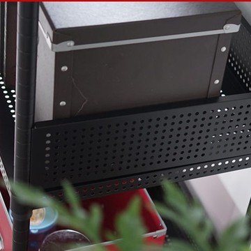 完美主義｜層架專用配件 IRON層架專用沖孔圍欄45CM【J0104】