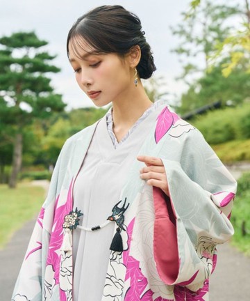 SaibabaEthnique【熱門預購】成雙吉祥和風羽織扣 (3色) 75YZ6101