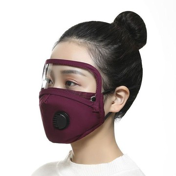 【可打統編】護眼面罩 男女保暖過濾炒菜防油煙氣 防塵護目鏡片 可拆做飯防風面罩  RRGS