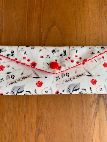 文青風環保筷袋 ~ 鏡花水月 中國風 收納包.交換禮物.環保.氣質