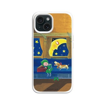 iPhone 15 SolidX 白 - 幾米 Jimmy Liao - 忘記親一下-夜眠