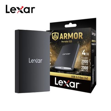 Lexar雷克沙 ARMOR700  4TB防跌落防水防塵高速行動固態硬碟