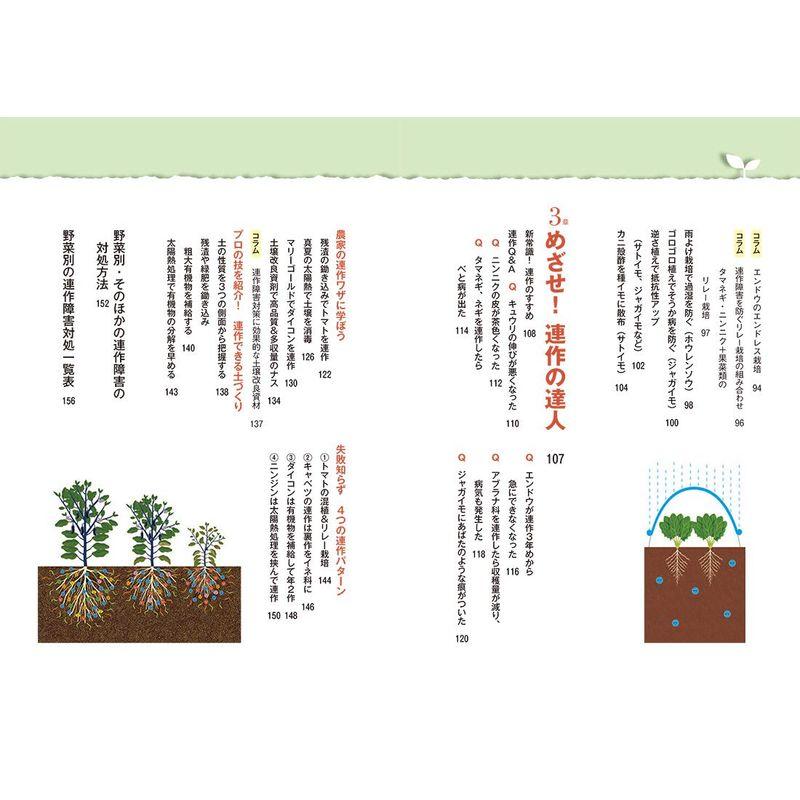 連作でよく育つ野菜づくり 狭い畑で病害虫を防ぎ品質・収量アップ