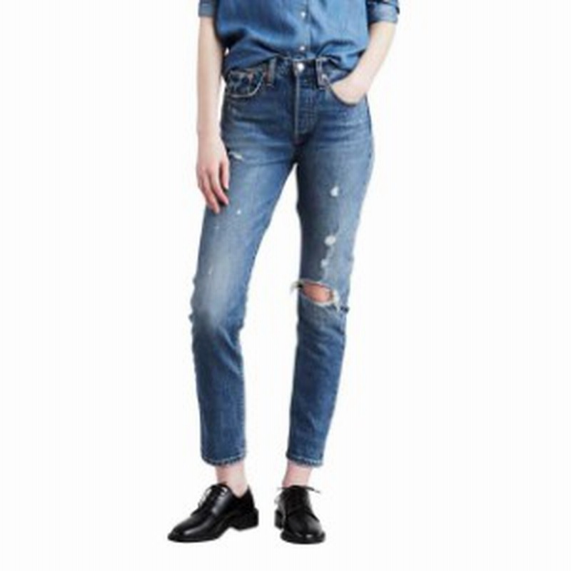 Levis リーバイス ファッション 女性用ウェア ズボン Levi S R 501 Customized Skinny 通販 Lineポイント最大1 0 Get Lineショッピング