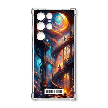 S23 系列殼 TRON 三星 S23 Ultra 樓梯與少女  載具 四角防摔殼 手機殼