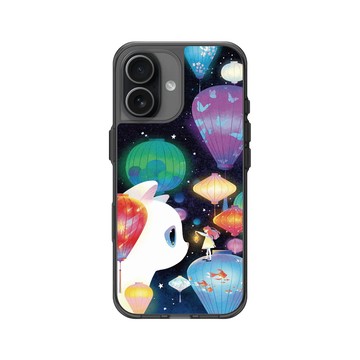 iPhone 17 Clear (相機按鈕) 酷墨灰 - Little Oil Art 小油画 - 希望的光