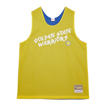 M&N TEAM GLORY REVERSIBLE MESH 雙面背心 勇士隊