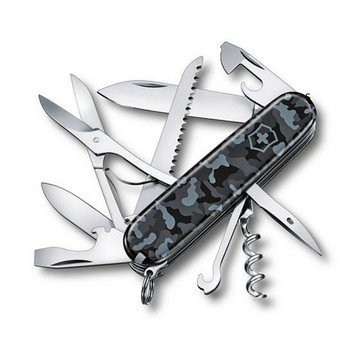 VICTORINOX 瑞士維氏 瑞士刀 15用 91mm 海軍迷彩 1.3713.942
