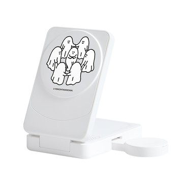 【TOYSELECT】Percentage圍個圈22.5W折疊式三合一磁吸支架無線充電器