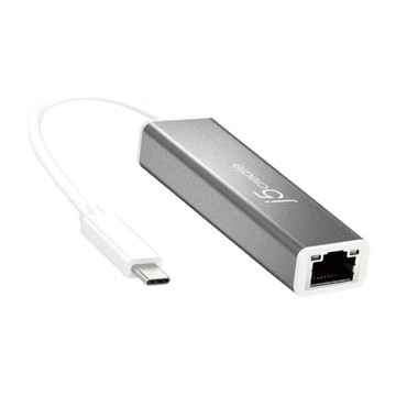 j5create 凱捷國際 USB-C 超高速外接網路卡  1個  168mm