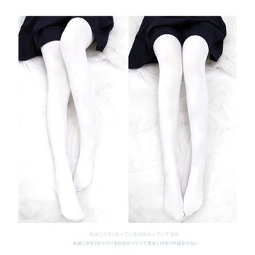 加長高個子偽娘cd變裝連褲絲襪男士反串用品春秋薄款女裝大佬襪子