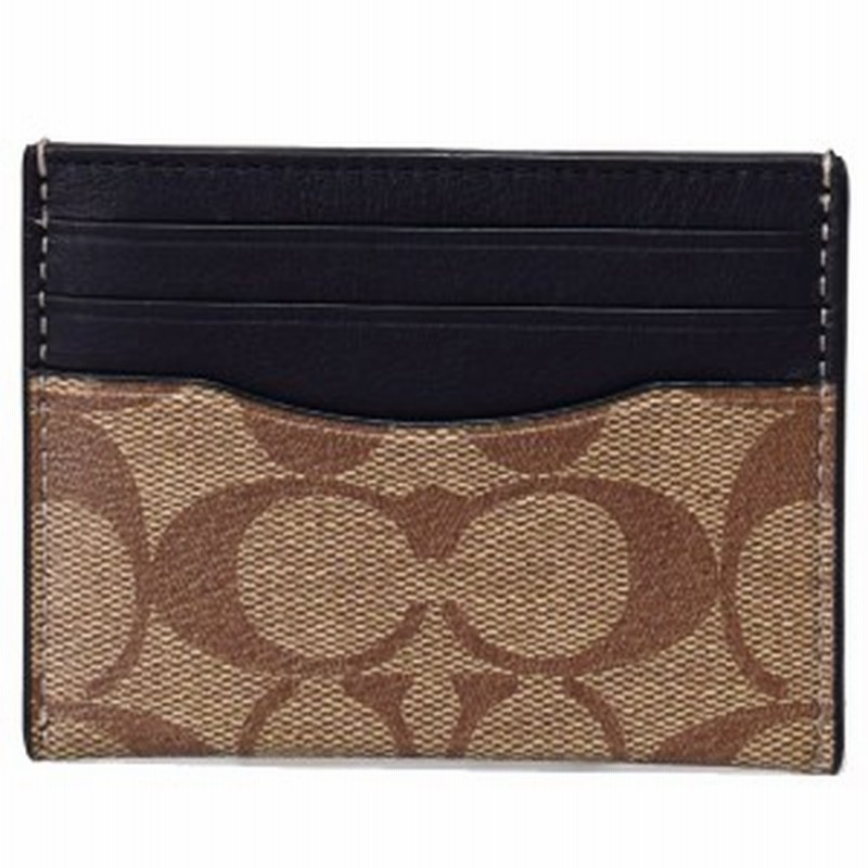 コーチ カードケース Coach メンズ コーティング レザー シグネチャー カードケース 名刺入れ タン 通販 Lineポイント最大1 0 Get Lineショッピング