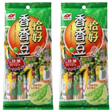 TONG JIH 統記食品 恰好香香豆 原味  2袋  330g