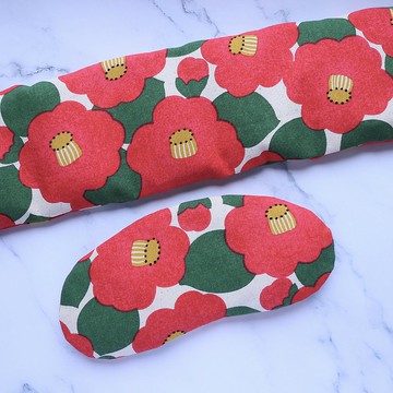 【山茶花 ツバキ】熱敷眼罩 萬用 肩用熱敷墊 カイロ 母親節禮物