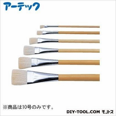 アーテック 平筆(ポスター用・白毛)10号 10710