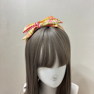 染格 | 細版交織蝴蝶結髮箍