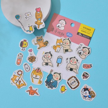 透明散裝貼紙包-多款任選