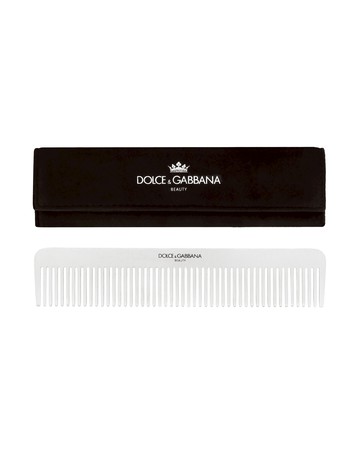 Dolce&Gabbana K 金屬質感造型梳 (盒損良品)
