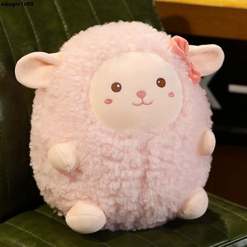 台灣出貨 抱枕 可愛小羊公仔玩偶抱枕毛絨玩具兒童安撫睡覺抱布娃娃生日禮物女生