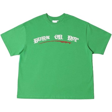 MTA M26ST9 SACRED HEART BOXY TEE 寬短版 聖心 短T (綠色)