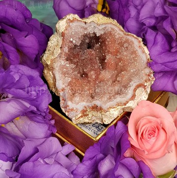 【土桑展精選寶物】鐘乳石英晶洞 Stalatitics Quartz 13號 ~摩洛哥 ~療癒大師