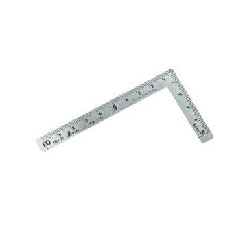 鶴龜 Shinwa 三寸法師 超小型 角尺 木工角尺 曲尺 12101 12101 超小型