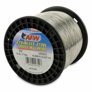 American Fishing Wire ステンレススチール トローリングワイヤー 15ポンド テスト0.33mm 直径3337m