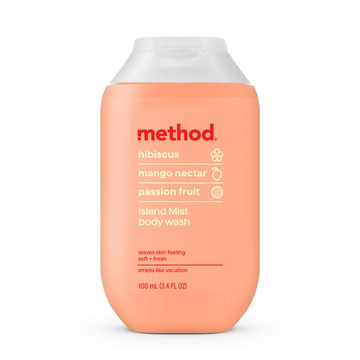 Method 感官沐浴乳-島嶼晨霧100ml(旅行 運動 出國 露營)