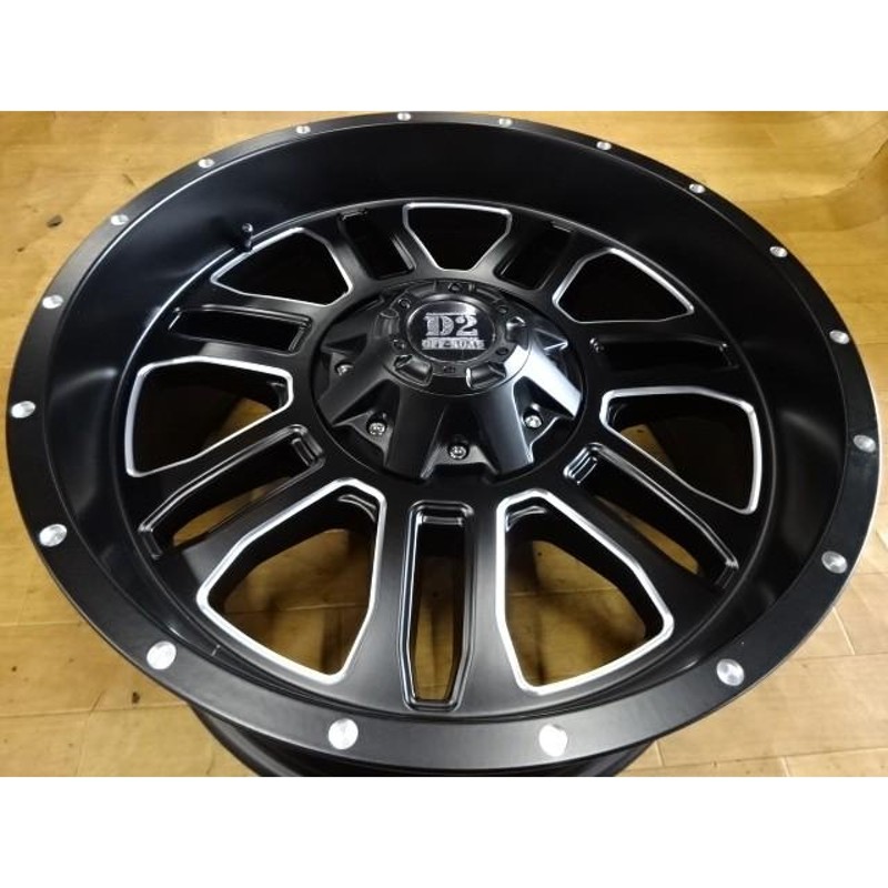 マッドブラック アルミホイール 20×9J SHONE OFF-ROAD 139.7mm 6穴 オフセット±0 4本価格 山形発 |  LINEブランドカタログ