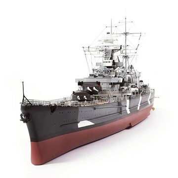 歐根親王號重巡洋艦 Prinz Eugen | 奧克爾木製精品組裝模型 | 巧手成就．讚嘆傑作！