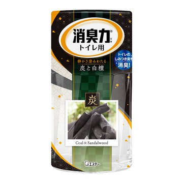 日本 ST雞仔牌 浴廁消臭力-木炭&檀香400ml