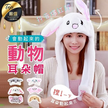 現貨 動物耳朵帽兔子耳貓耳可愛帽動物造型帽氣囊女生配件網紅直播頭飾 捕夢網 Yahoo奇摩超級商城 Line購物