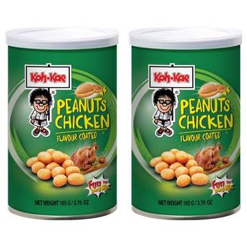 Koh-Kae 大哥 雞汁味花生豆  105g  2罐