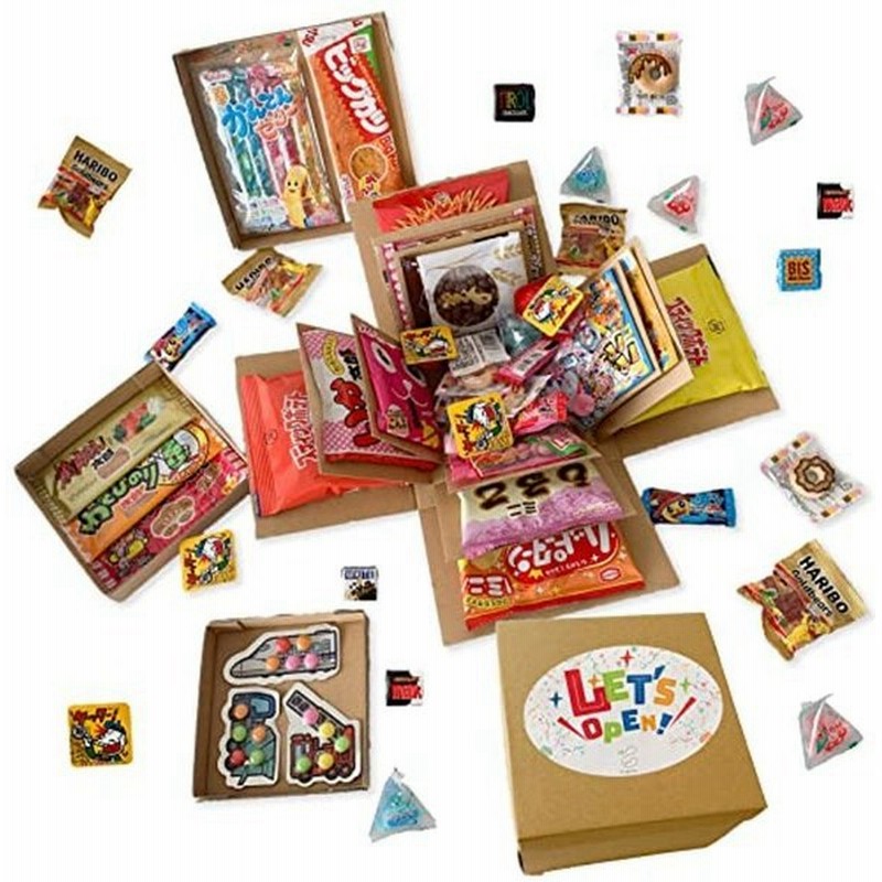 Hugmm お菓子 詰め合わせ ハロウィン ワクワク お菓子ボックス 人気 駄菓子 ５０個入り びっくり箱 駄菓子セット ギフト 誕生日 個 通販 Lineポイント最大get Lineショッピング