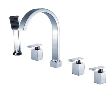 【麗室衛浴】LISHIH LS-8030-5 五件式浴缸檯面龍頭