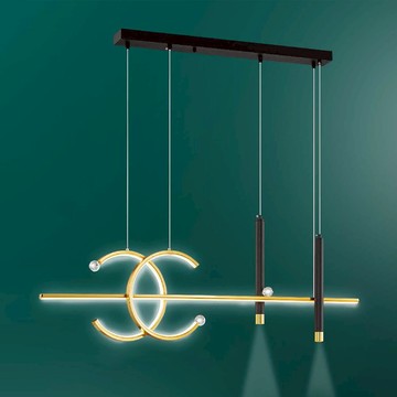 LED 輕奢華藝術造型吊燈 05-10611、10612