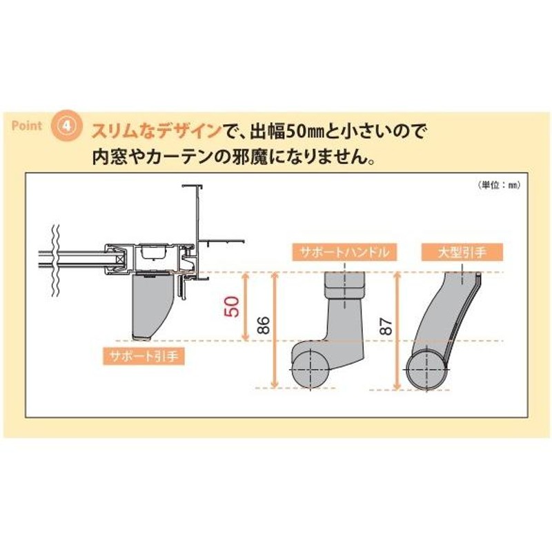 カバン取手 H 15 MK582 和気産業 取手・つまみ