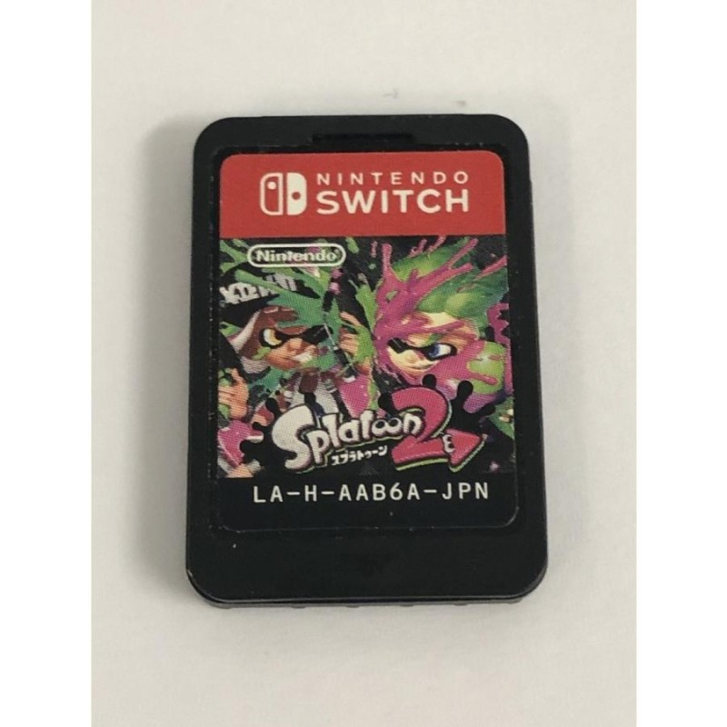 Splatoon スプラトゥーン2 ソフトのみ ニンテンドースイッチ ゲームソフト 中古 (箱・説明書なし） LINEショッピング