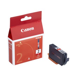 (まとめ) キヤノン Canon インクタンク PGI-2R レッド 1030B001 1個  