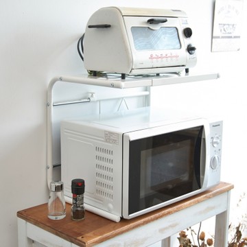H&R安室家 時尚微波爐伸縮置物架