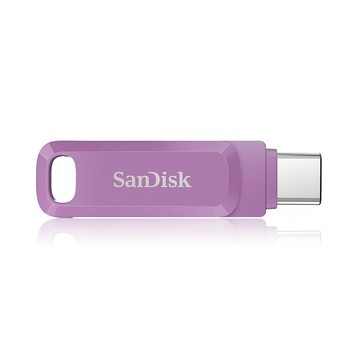 【SanDisk】Ultra GO 512G 薰衣草紫 TYPE-C USB 3.2 雙用 OTG 旋轉隨身碟 讀取速度 400MB/s