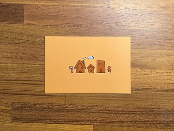 聖誕明信片|薑薑薑餅屋
