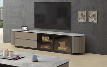 【歐風別館】羅賓6.6尺岩板電視櫃【基隆至台中免運費】