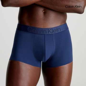 【Calvin Klein】 CK Low Rise Trunks - CK Black Cooling_藍色