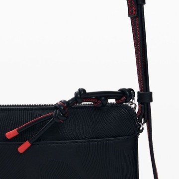 Desigual 波浪壓紋小包