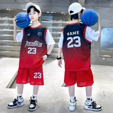Healthy baby 男童運動套裝夏季新款休閒帥氣寬鬆中大童洋氣潮流男孩兩件套 男童套裝 短袖套裝 兩件套
